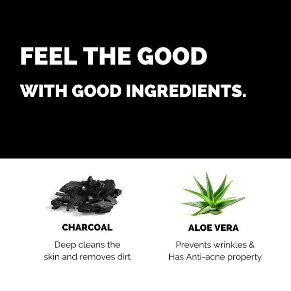 Ingredients of Charcoal face cleanser
