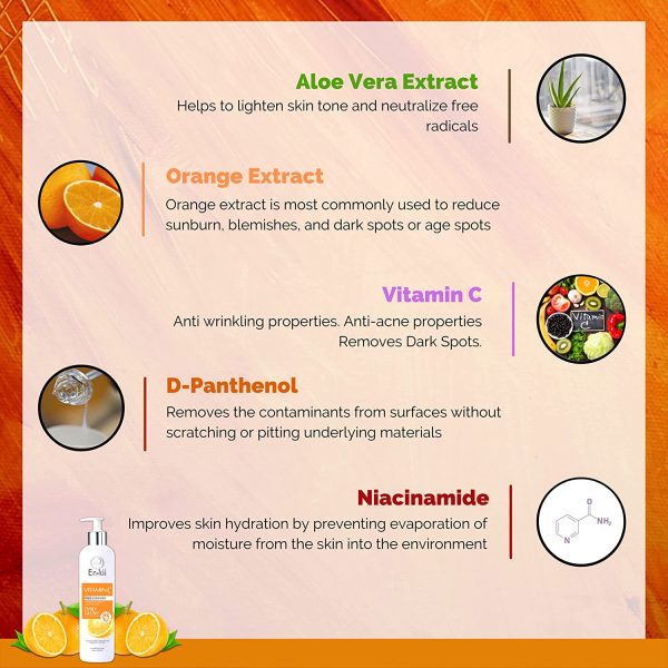 Ingredients of Vitamin C Face Cleanser