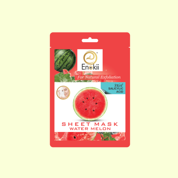 Enokii watermelon & salicylic acid sheet mask