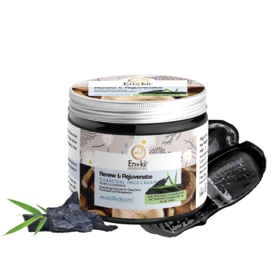 Enokii Professional Renew & Rejuvenate Charcoal Face Cream